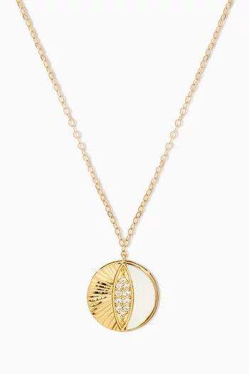 Riva Pendant Necklace in 18kt Gold