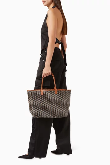 Unused Saint Louis PM Tote Bag in Goyardine Canvas