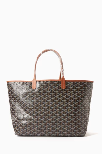 Unused Saint Louis PM Tote Bag in Goyardine Canvas