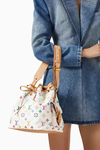 x Takashi Murakami Petit Noé Bag in Coated Canvas