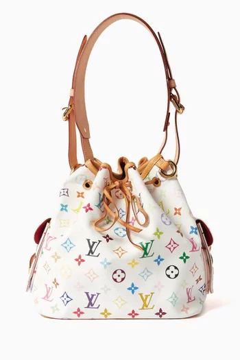 x Takashi Murakami Petit Noé Bag in Coated Canvas