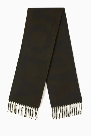 Fringe Knit Scarf