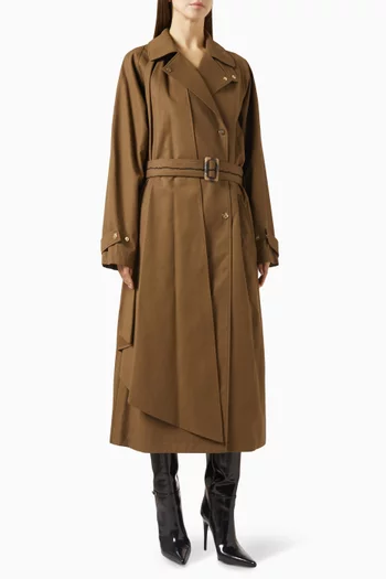 Heritage Trench Coat in Cotton-twill