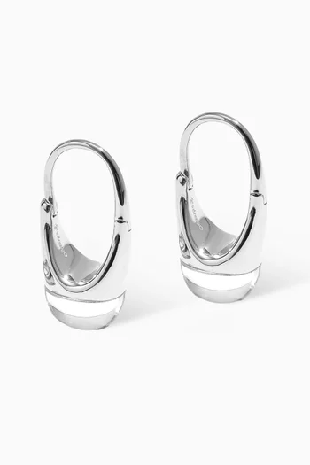 Roscida Quartz Earrings in Sterling Silver