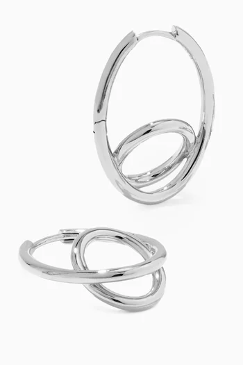 Spiralis Earrings in Sterling Silver