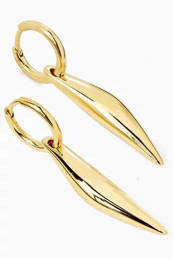 Cinder Drop Earrings in 14kt Gold Vermeil