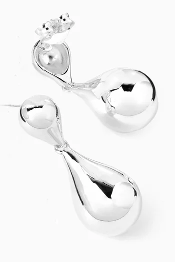 Stilla Duo Earrings in Sterling Silver