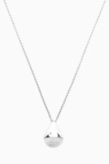 Stilla Quartz Necklace in Sterling Silver