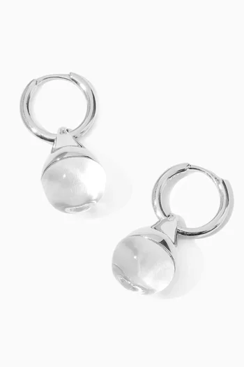 Stlla Quartz Earrings in Sterling Silver