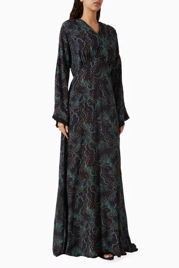 Darla Printed Maxi Dress