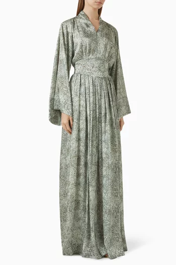 Meyra Printed Maxi Dress