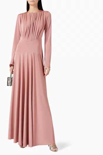 Charley Pleated Maxi Dress