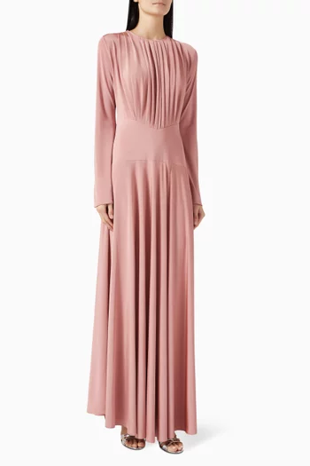 Charley Pleated Maxi Dress