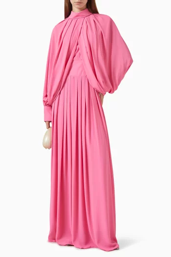 Elaine Draped Maxi Dress