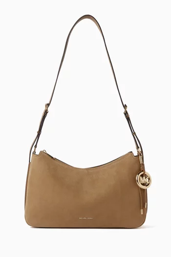 Medium Nolita Shoulder Bag in Nubuck