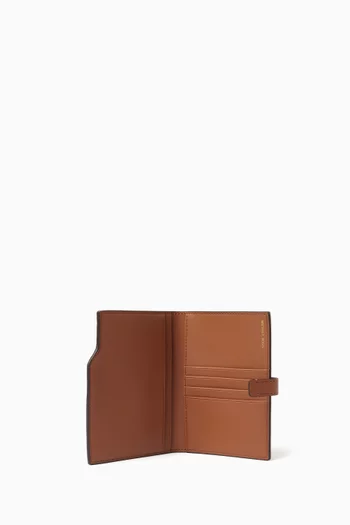 Jet Set Signature Logo Passport Wallet