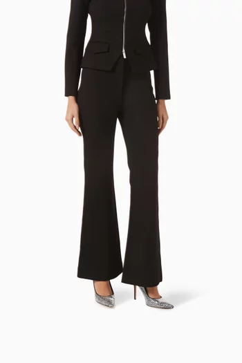 Elyse 100 Crystal Pumps in Satin