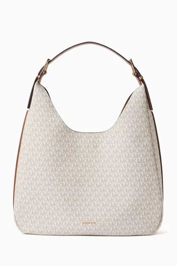 Large Nolita Hobo Bag in Logo Canvas