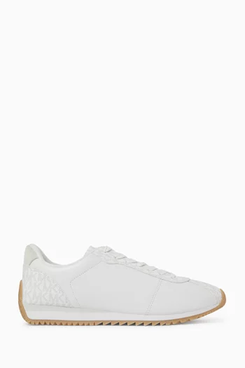 Rhodes Sneakers in Logo Canvas