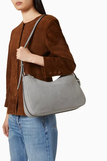 Medium Nolita Shoulder Bag in Nubuck