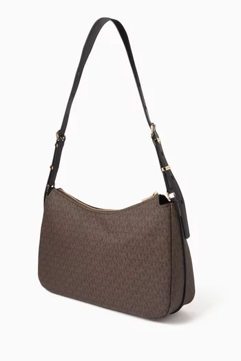 Medium Nolita Convertible Shoulder Bag in Logo Canvas
