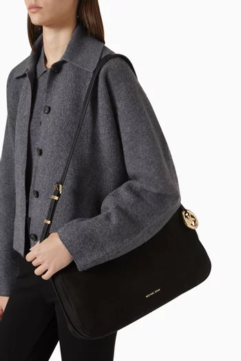 حقيبة كتف نوليتا متوسطة بحمالة قابلة للتعديل جلد نوبوك