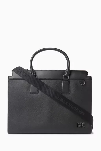 حقيبة عمل إديسون متوسطة جلد