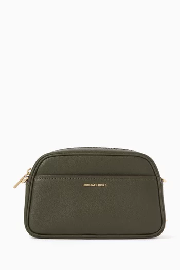 Small Jet Set Camera Crossbody Bag in Leather