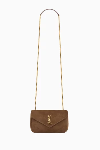 Loulou Mini Bag in Suede