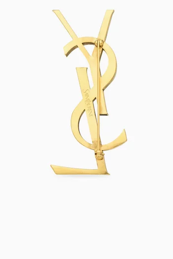 Cassandre Brooch in Brass