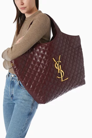 ICARE Maxi Shopping Bag in Quilted Nappa Lambskin
