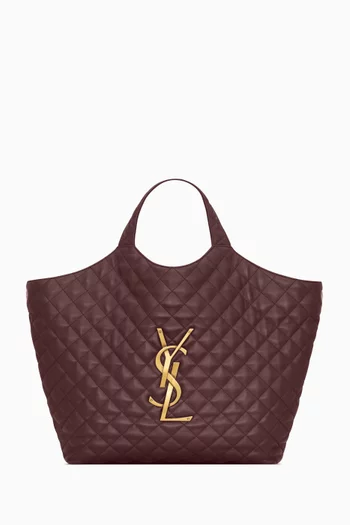 ICARE Maxi Shopping Bag in Quilted Nappa Lambskin