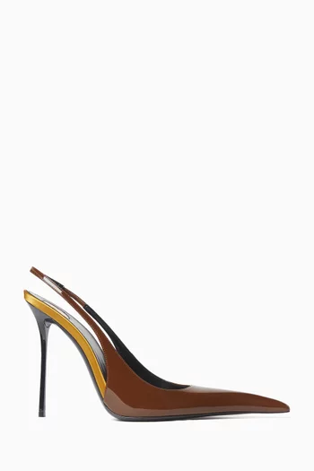 Amalia Slingback Pumps in Calf Leather