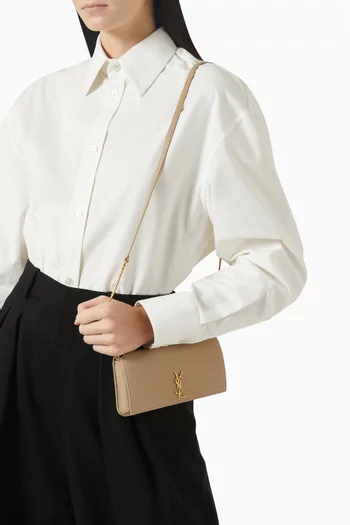 Cassandre Phone Holder in Leather