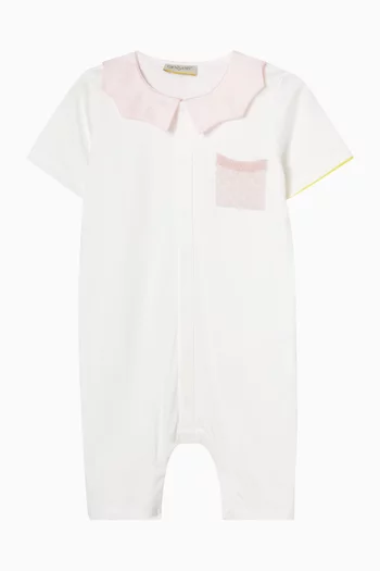 Pocket Collared Romper