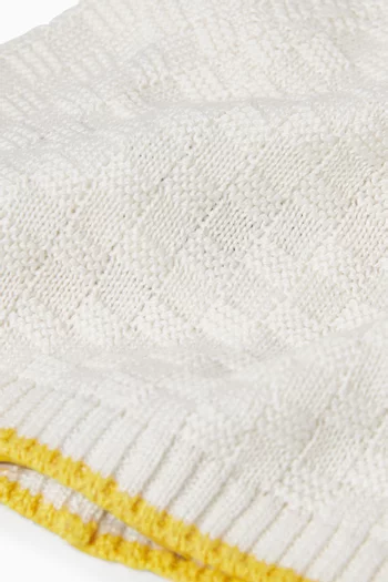 All-over Check Beanie