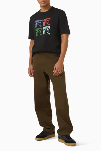 Spray Can-print T-shirt