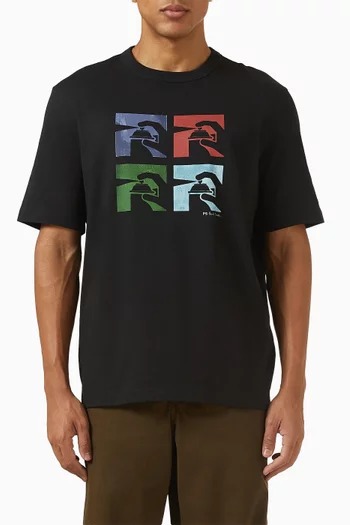 Spray Can-print T-shirt