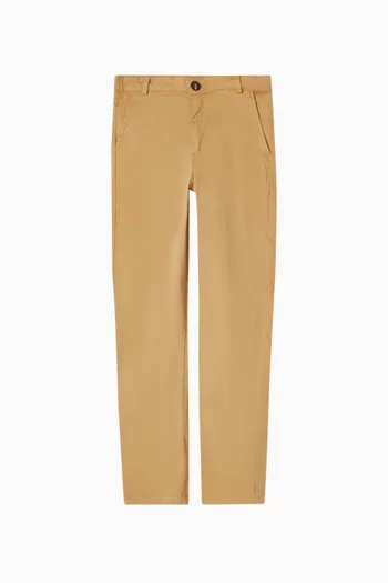 Elio Chino Pants in Stretch Cotton