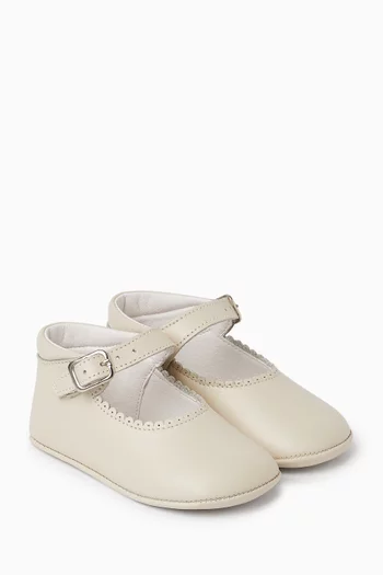Mary Jane Shoes in Nappa Leather