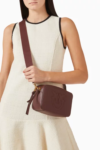 Carrie Camera Bag in Leather