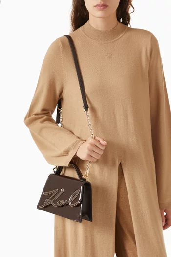 حقيبة كروس كيه/سجنتشر 2.0 صغيرة جلد