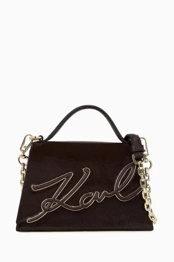 حقيبة كروس كيه/سجنتشر 2.0 صغيرة جلد