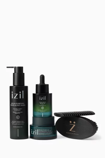 The Argan Face & Beard Conditioning Ritual, Savings Value 15%