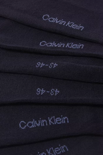 Logo Socks in Cotton-blend, Set of 3