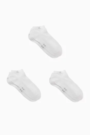 Logo Socks in Cotton-blend, Set of 3