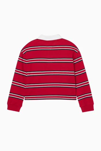 Striped Polo T-shirt
