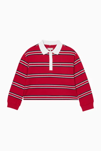 Striped Polo T-shirt