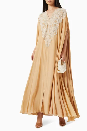 قفطان مطرز جورجيت