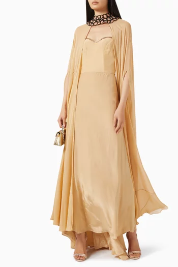 طقم كاب وفستان، قطعتان